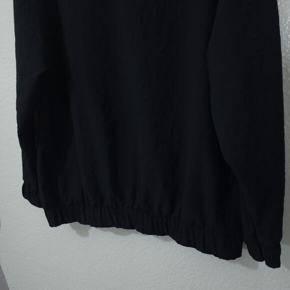 Vintage Blair Blouse Womens Size XL Black Southwest Geometric No Tuck Blouson 80 - Picture 13 of 13